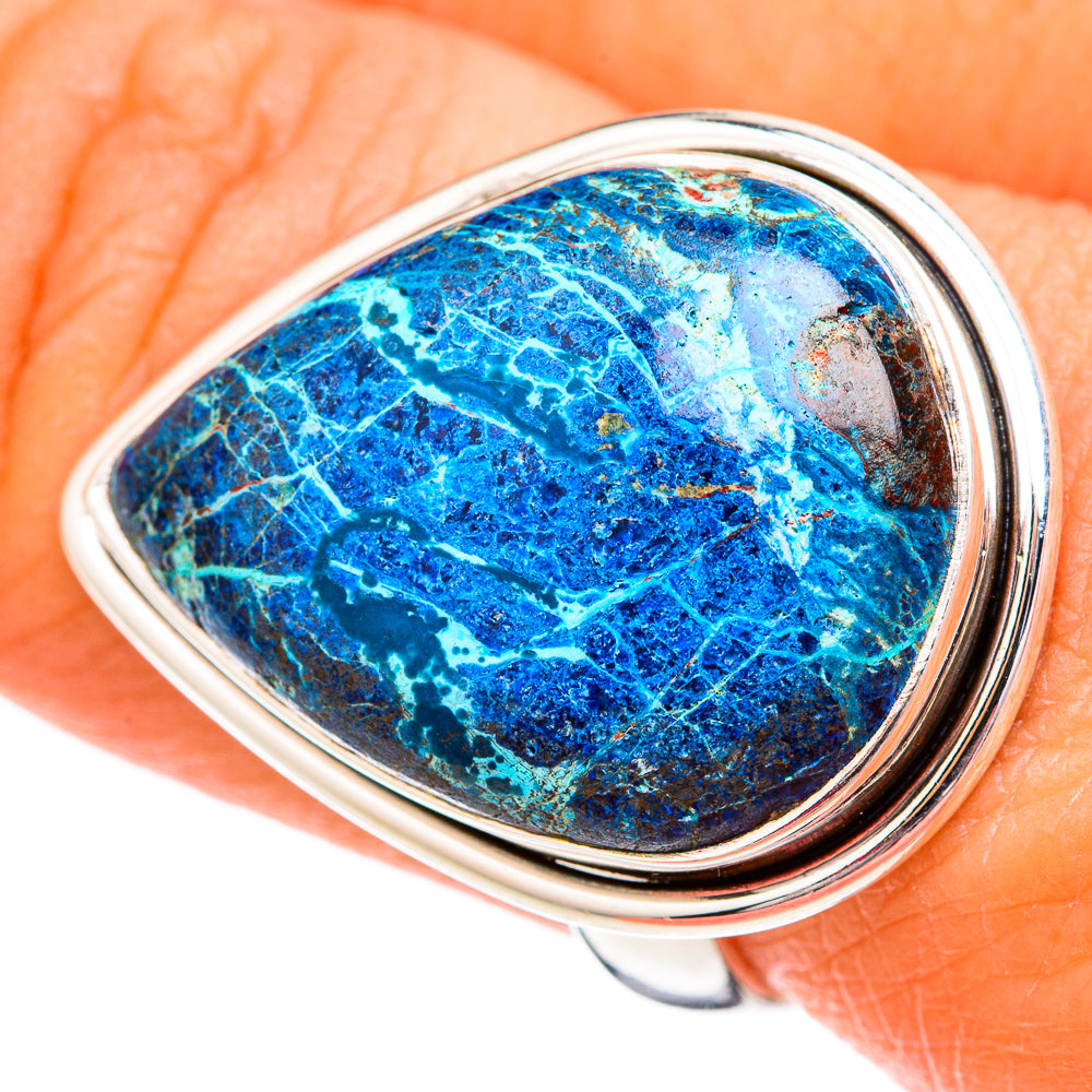 Shattuckite Rings handcrafted by Ana Silver Co - RING102369