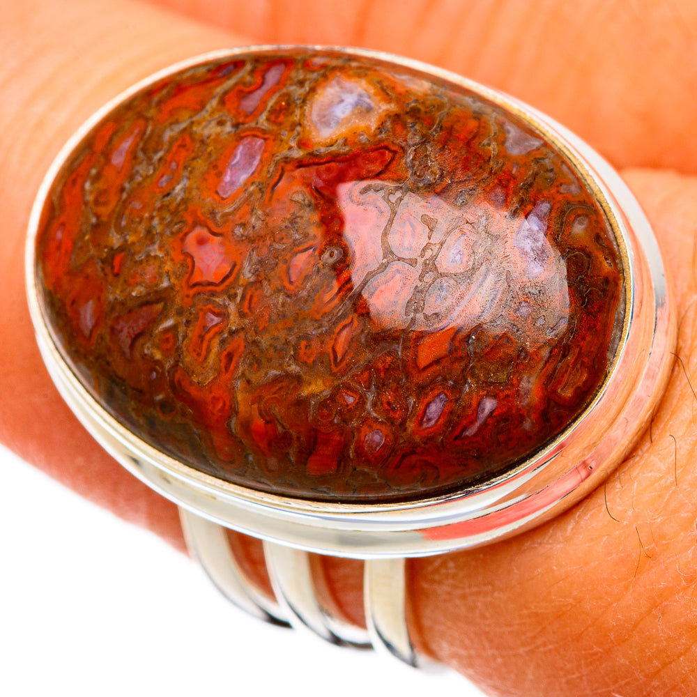 Dinosaur Bone Rings handcrafted by Ana Silver Co - RING102374