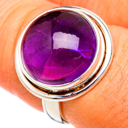Amethyst Rings handcrafted by Ana Silver Co - RING102378