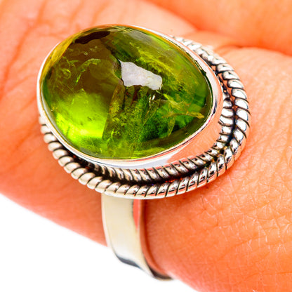 Peridot Rings handcrafted by Ana Silver Co - RING102409