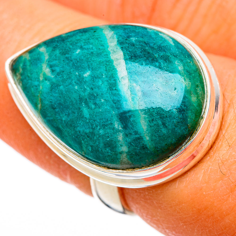 Amazonite Rings handcrafted by Ana Silver Co - RING102410