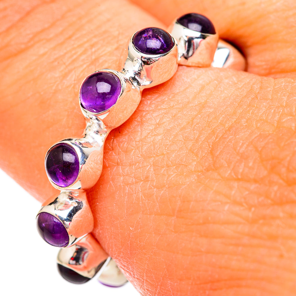 Amethyst Rings handcrafted by Ana Silver Co - RING102416