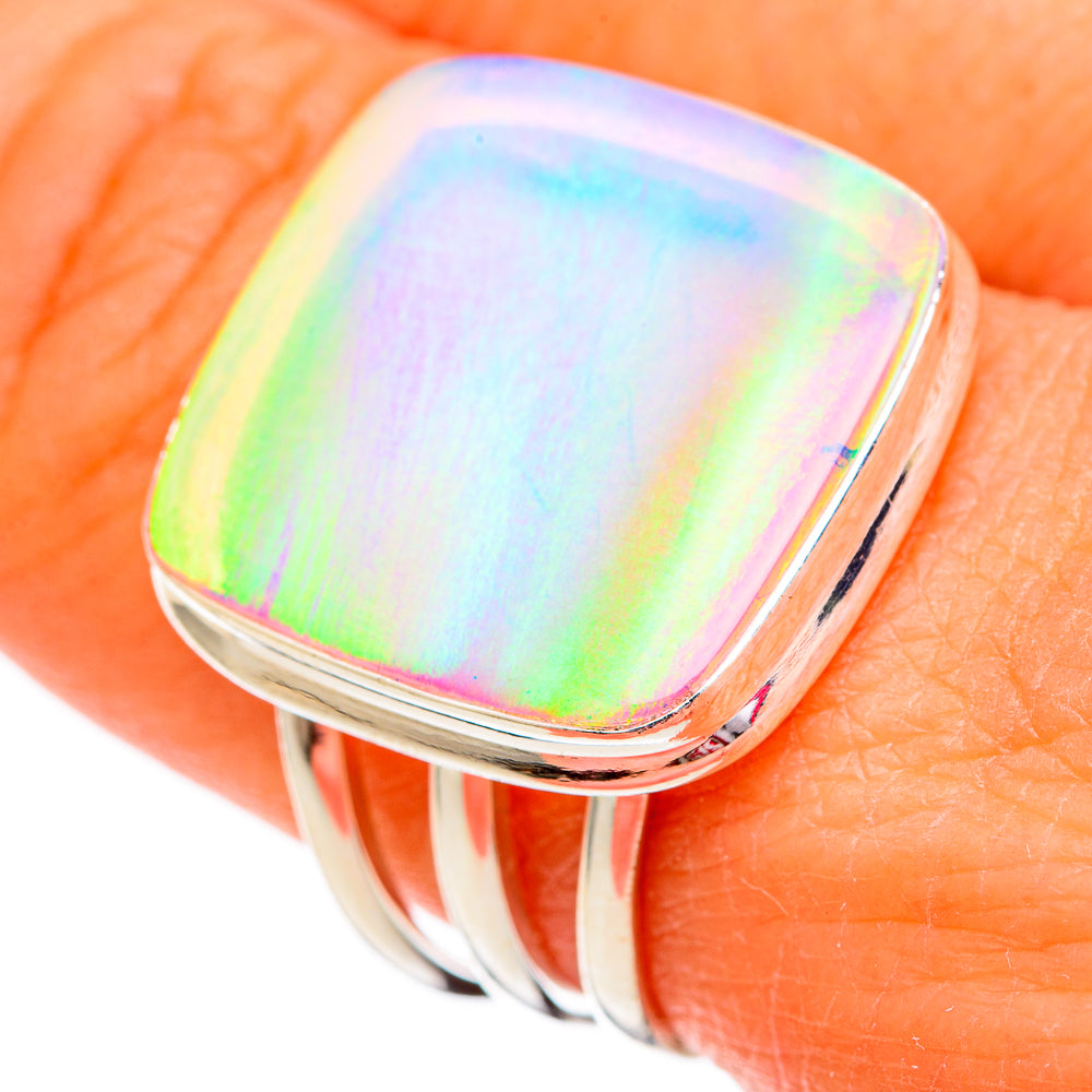 Aura Opal Rings handcrafted by Ana Silver Co - RING102424