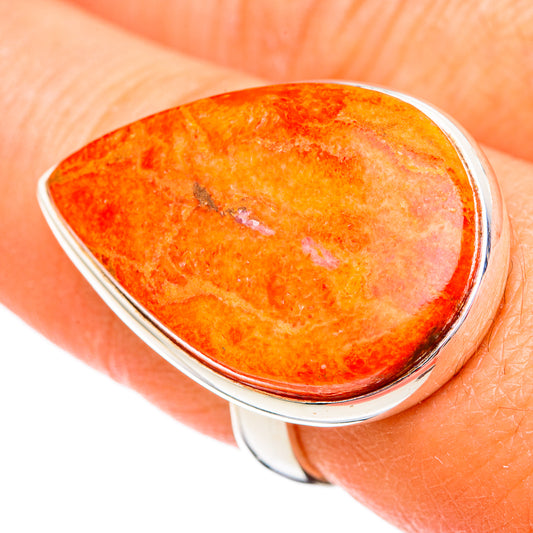 Sponge Coral Rings handcrafted by Ana Silver Co - RING102434