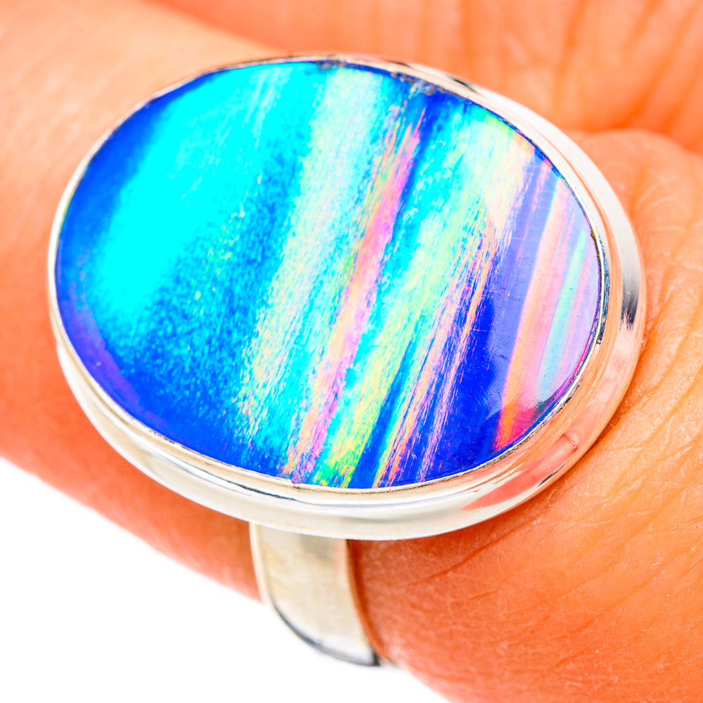 Aura Opal Rings handcrafted by Ana Silver Co - RING102441