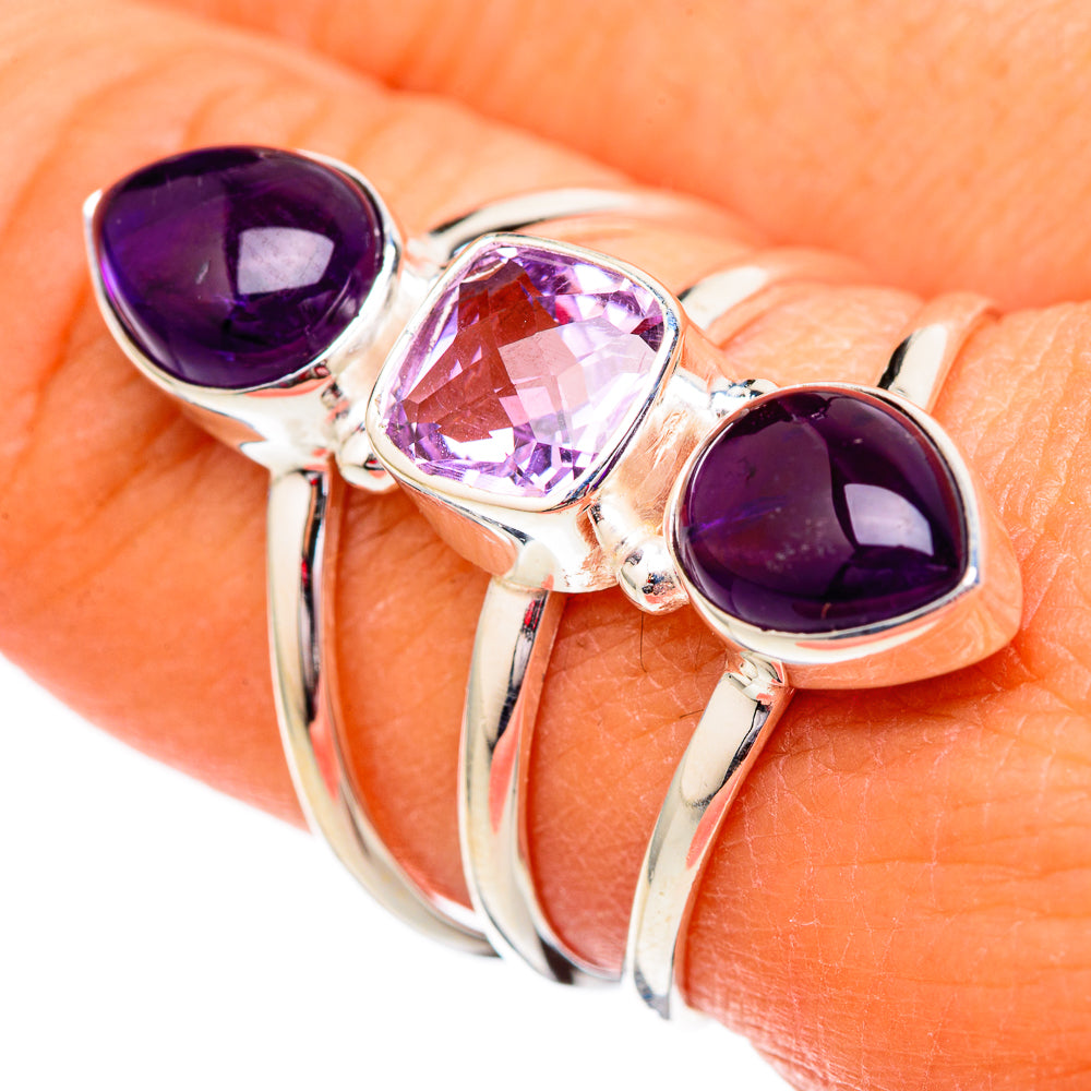 Amethyst Rings handcrafted by Ana Silver Co - RING102468