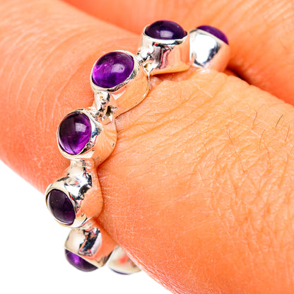 Amethyst Rings handcrafted by Ana Silver Co - RING102477