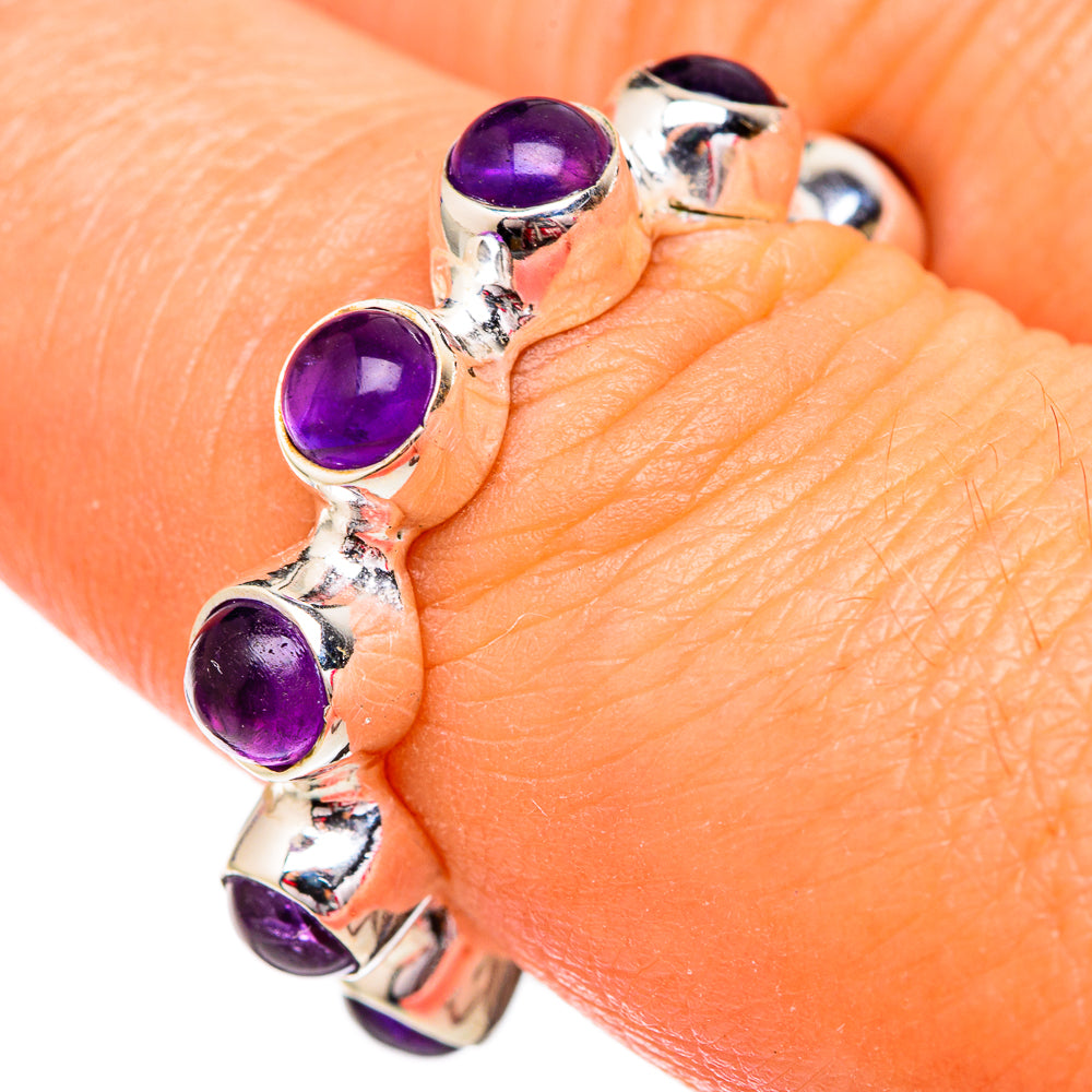 Amethyst Rings handcrafted by Ana Silver Co - RING102496