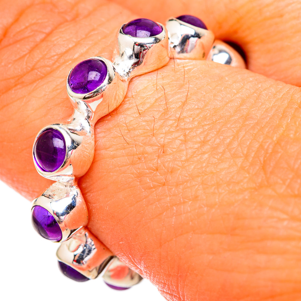 Amethyst Rings handcrafted by Ana Silver Co - RING102508