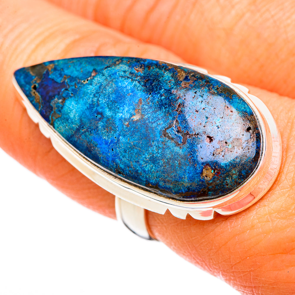 Shattuckite Rings handcrafted by Ana Silver Co - RING102537