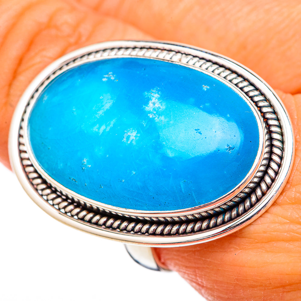 Smithsonite Rings handcrafted by Ana Silver Co - RING102541