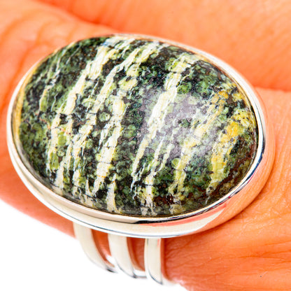 Lizard Jasper Rings handcrafted by Ana Silver Co - RING102545