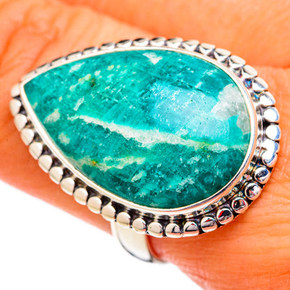 Amazonite Rings handcrafted by Ana Silver Co - RING102546