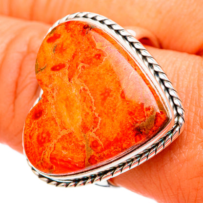 Sponge Coral Rings handcrafted by Ana Silver Co - RING102553