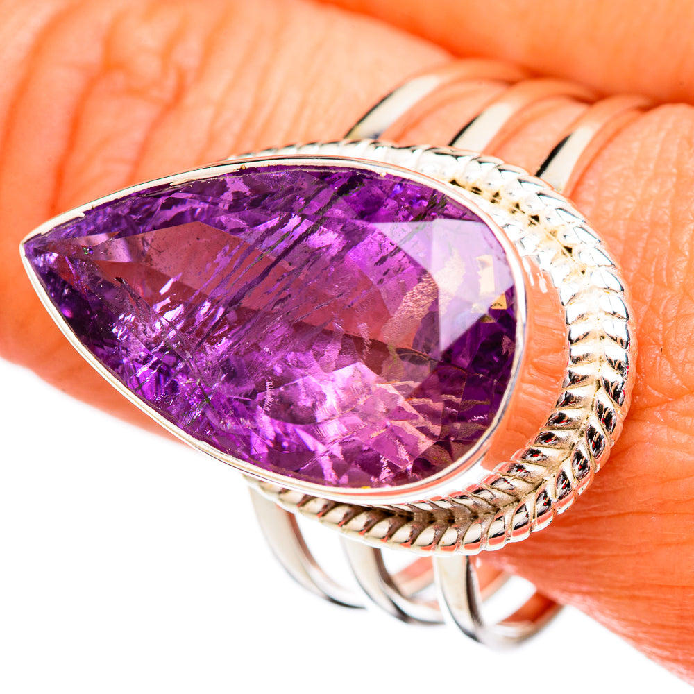 Amethyst Rings handcrafted by Ana Silver Co - RING102562