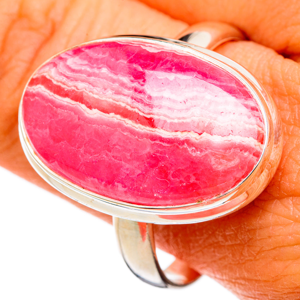 Rhodochrosite Rings handcrafted by Ana Silver Co - RING102577
