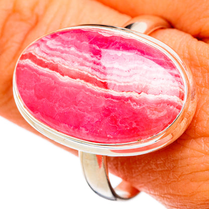 Rhodochrosite Rings handcrafted by Ana Silver Co - RING102577