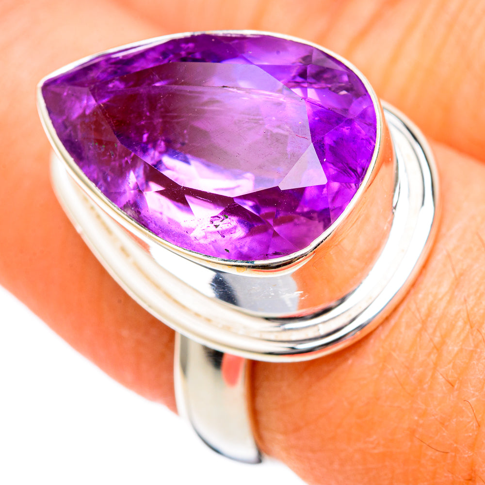 Amethyst Rings handcrafted by Ana Silver Co - RING102581