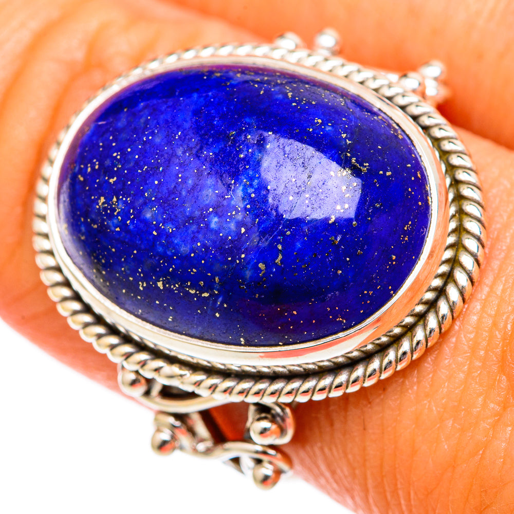 Lapis Lazuli Rings handcrafted by Ana Silver Co - RING102592