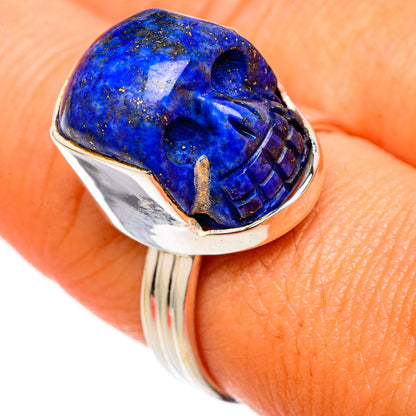 Lapis Lazuli Rings handcrafted by Ana Silver Co - RING102593
