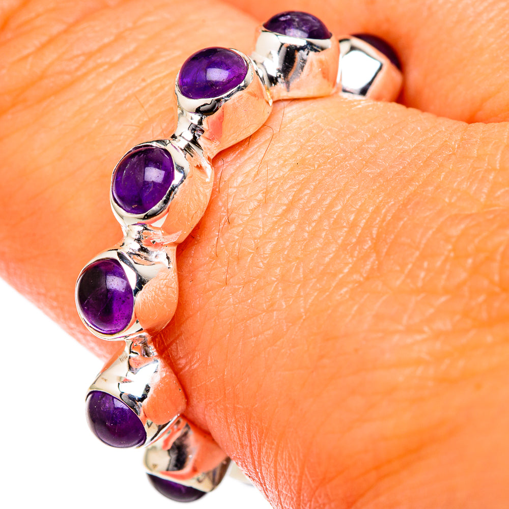 Amethyst Rings handcrafted by Ana Silver Co - RING102604