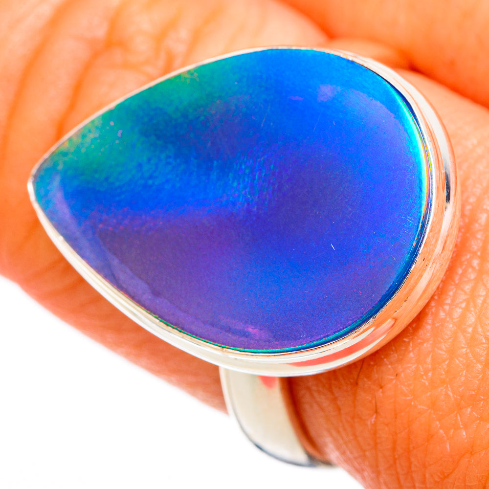 Aura Opal Rings handcrafted by Ana Silver Co - RING102613