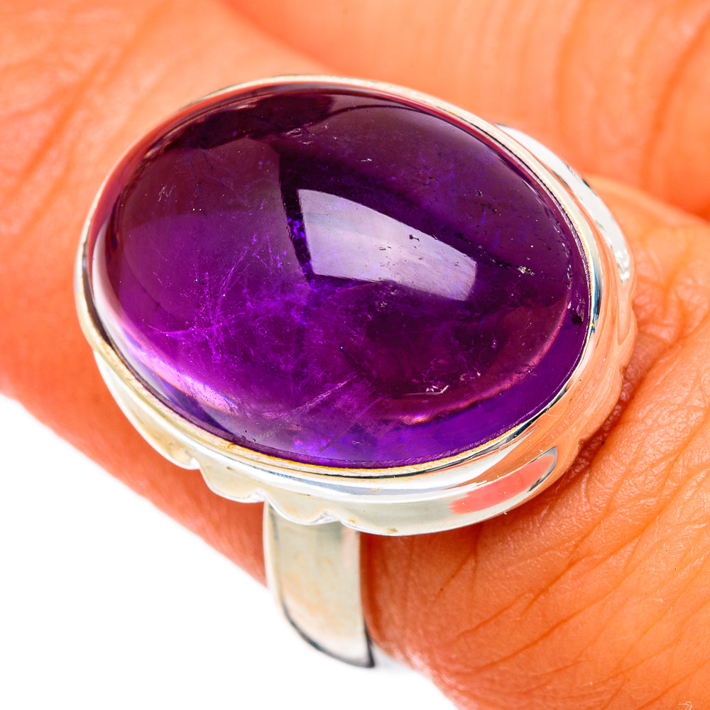 Amethyst Rings handcrafted by Ana Silver Co - RING102628