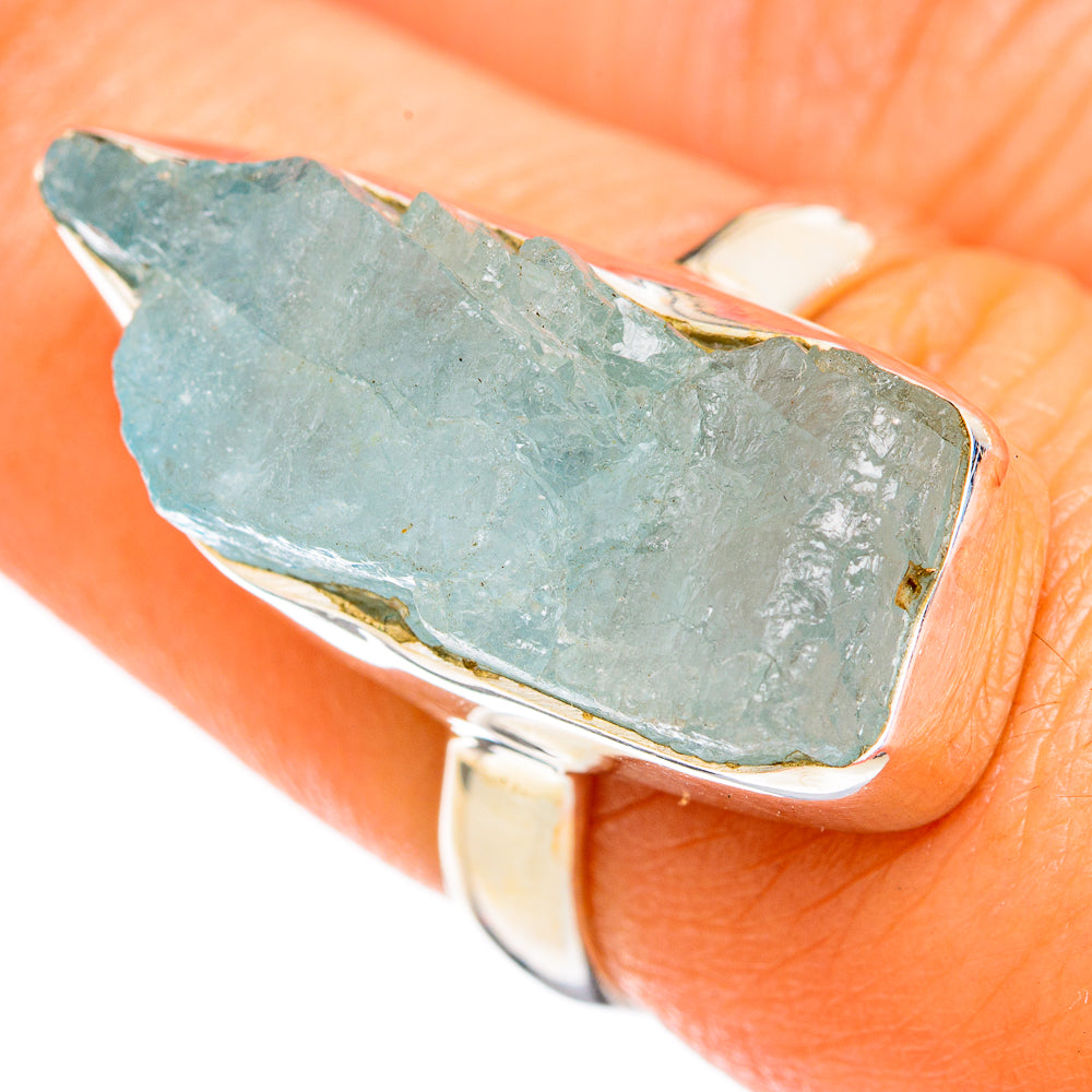 Aquamarine Rings handcrafted by Ana Silver Co - RING102637