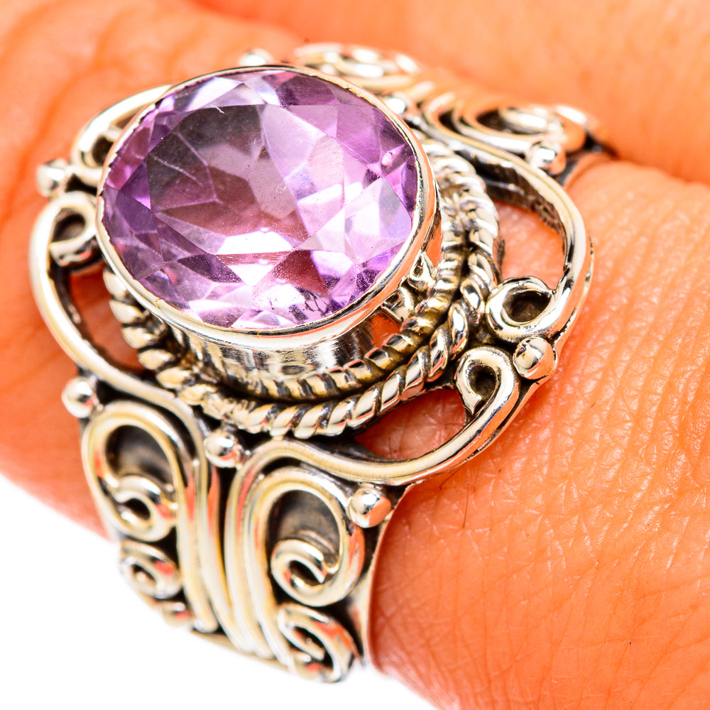 Amethyst Rings handcrafted by Ana Silver Co - RING102647