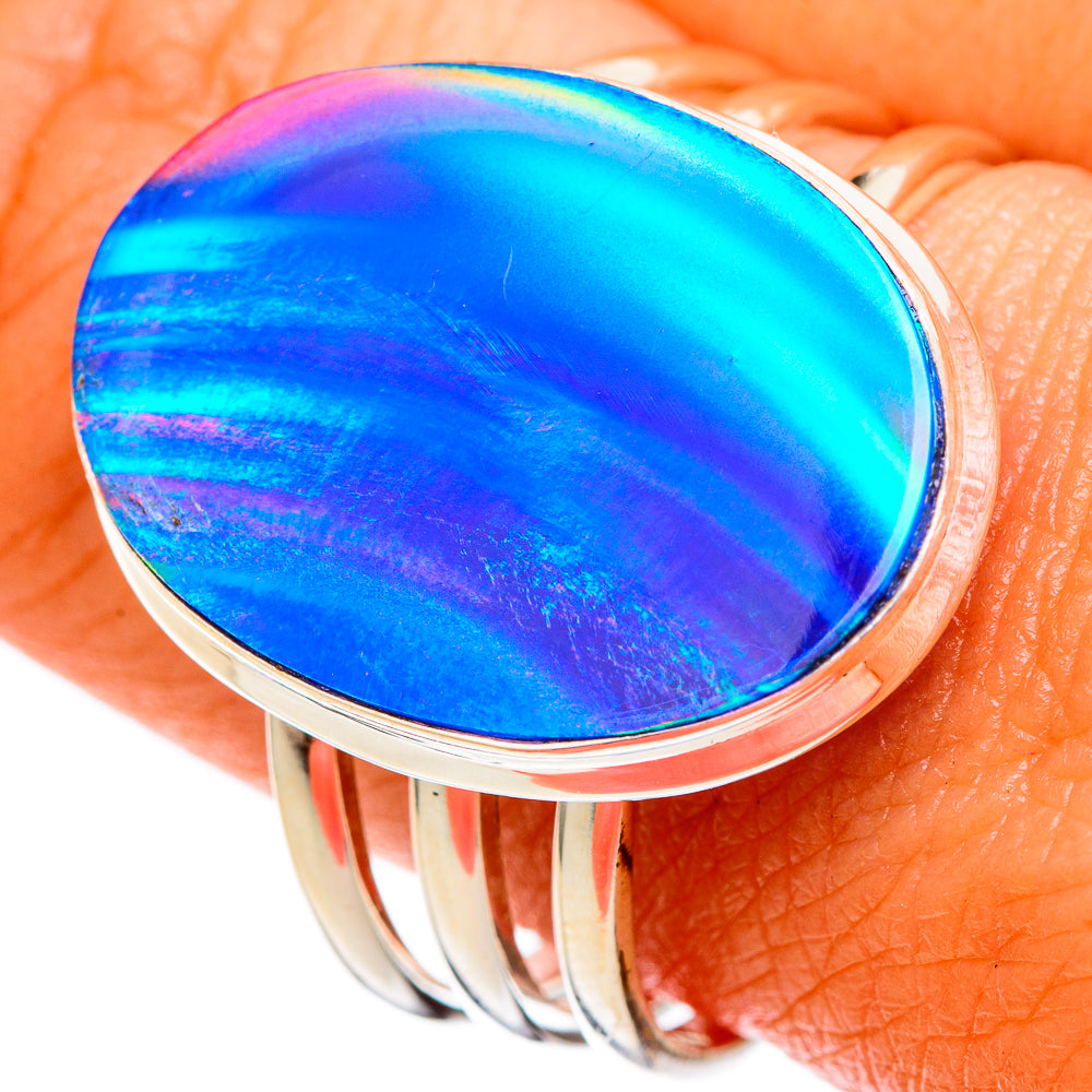Aura Opal Rings handcrafted by Ana Silver Co - RING102653