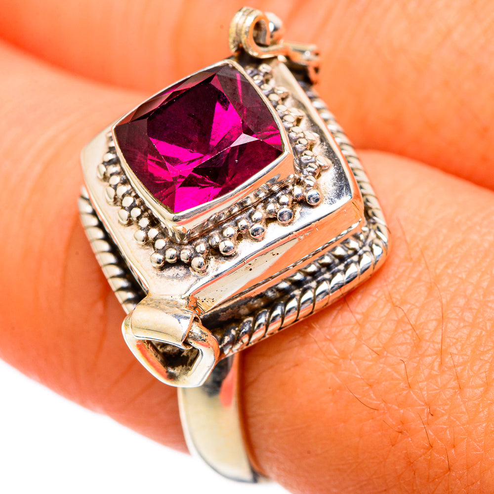 Garnet Rings handcrafted by Ana Silver Co - RING102663