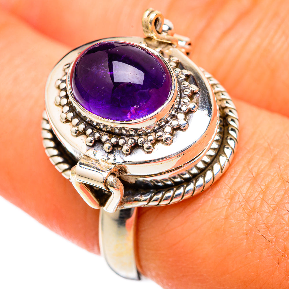 Amethyst Rings handcrafted by Ana Silver Co - RING102664