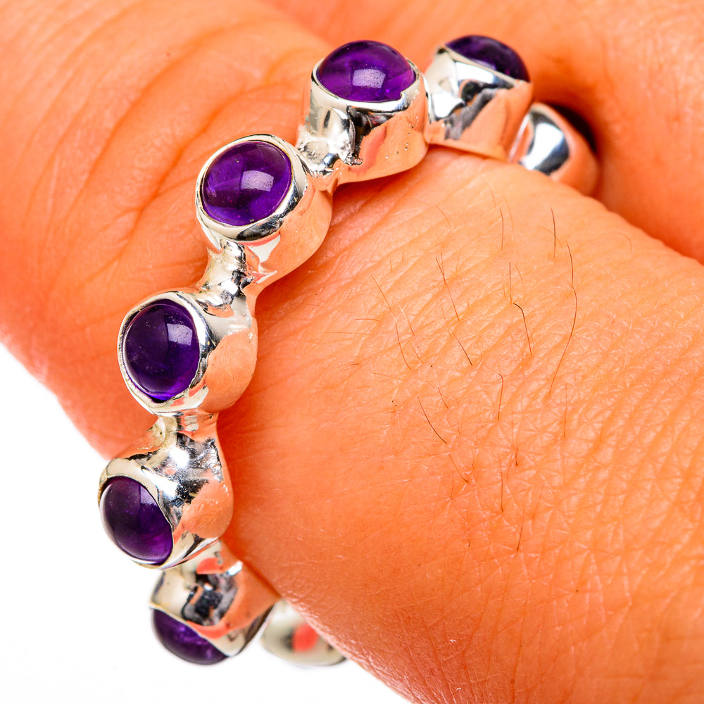 Amethyst Rings handcrafted by Ana Silver Co - RING102665