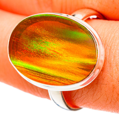 Aura Opal Rings handcrafted by Ana Silver Co - RING102669