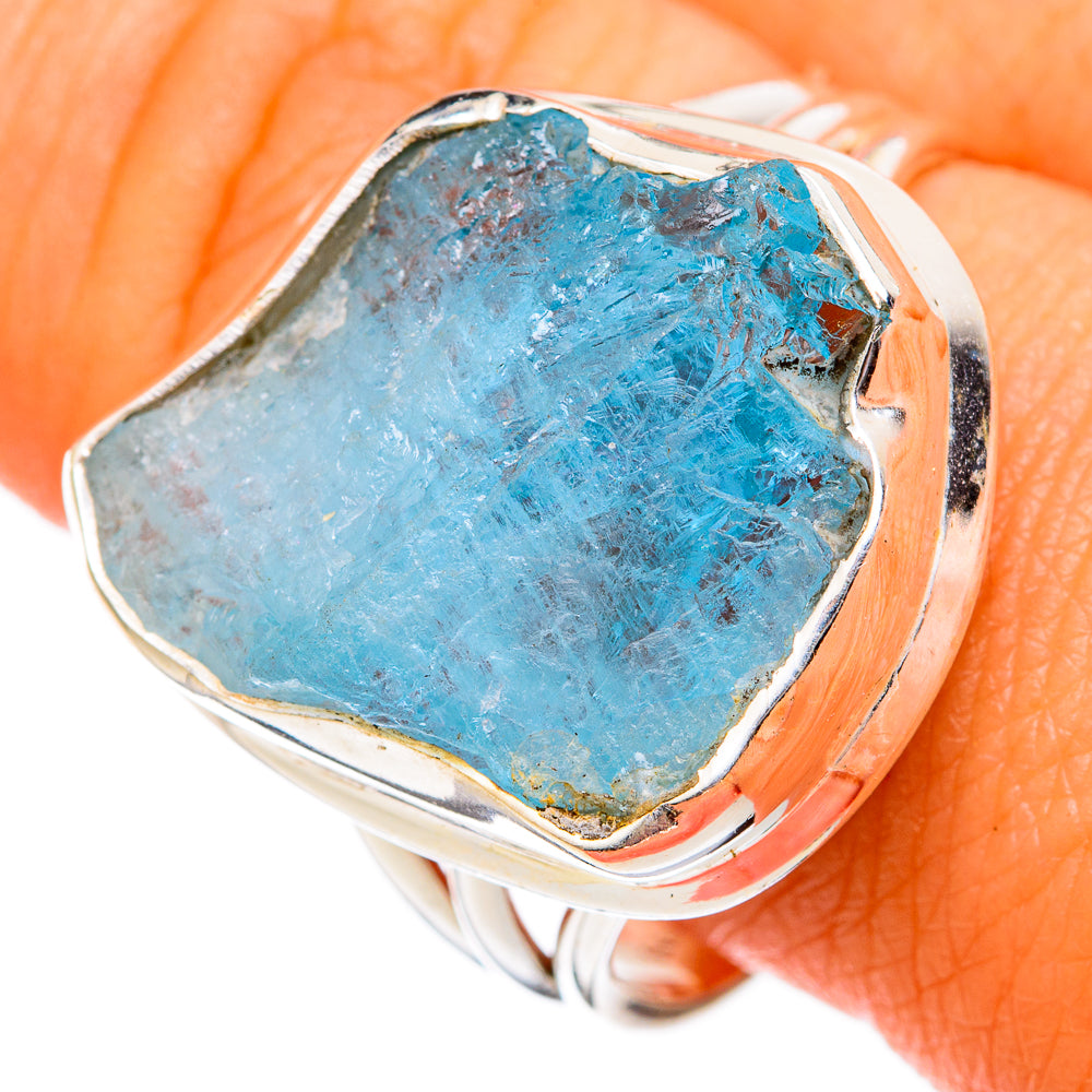 Aquamarine Rings handcrafted by Ana Silver Co - RING102671