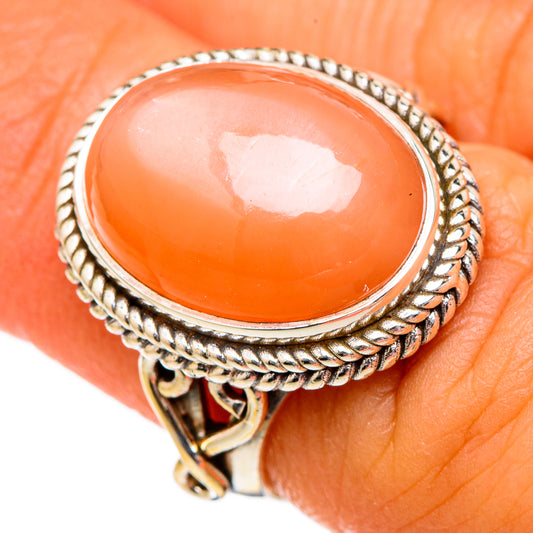 Sunstone Rings handcrafted by Ana Silver Co - RING102676