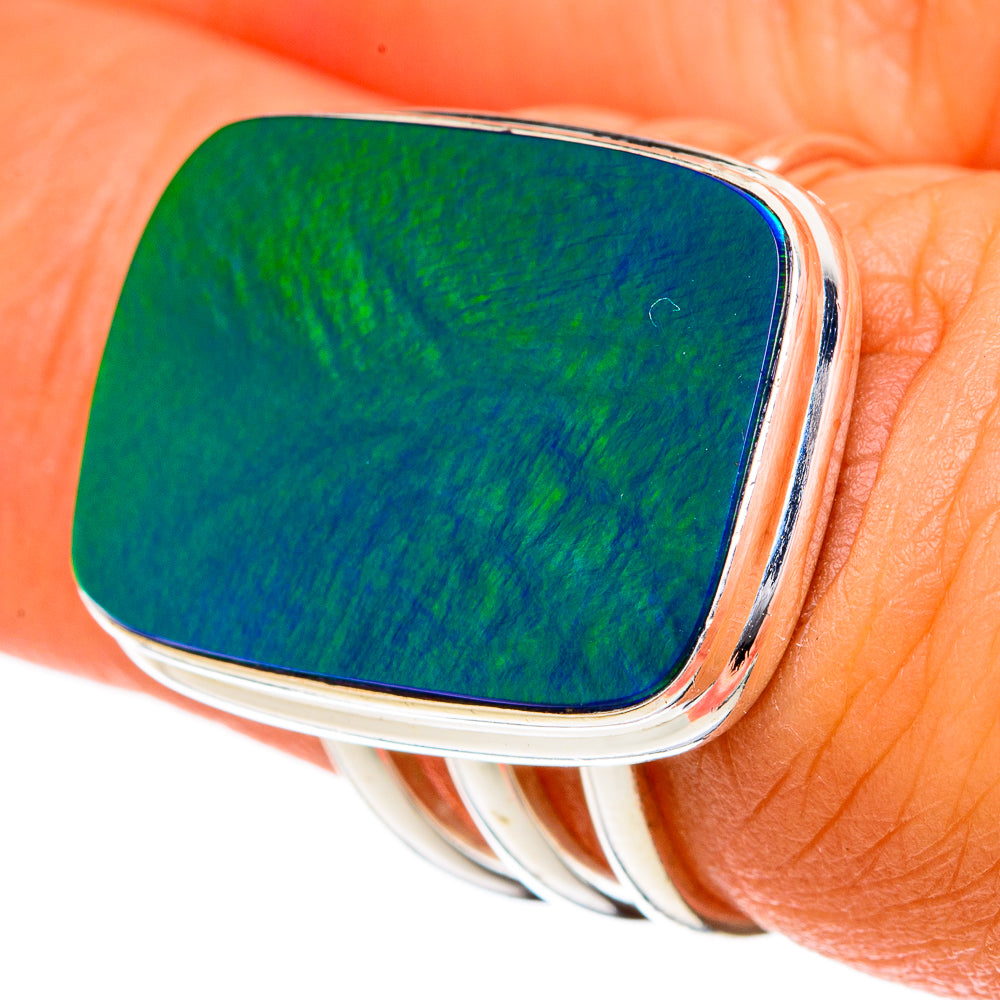 Aura Opal Rings handcrafted by Ana Silver Co - RING102683