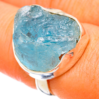 Aquamarine Rings handcrafted by Ana Silver Co - RING102685
