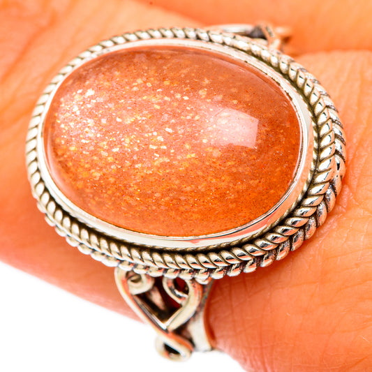 Sunstone Rings handcrafted by Ana Silver Co - RING102688
