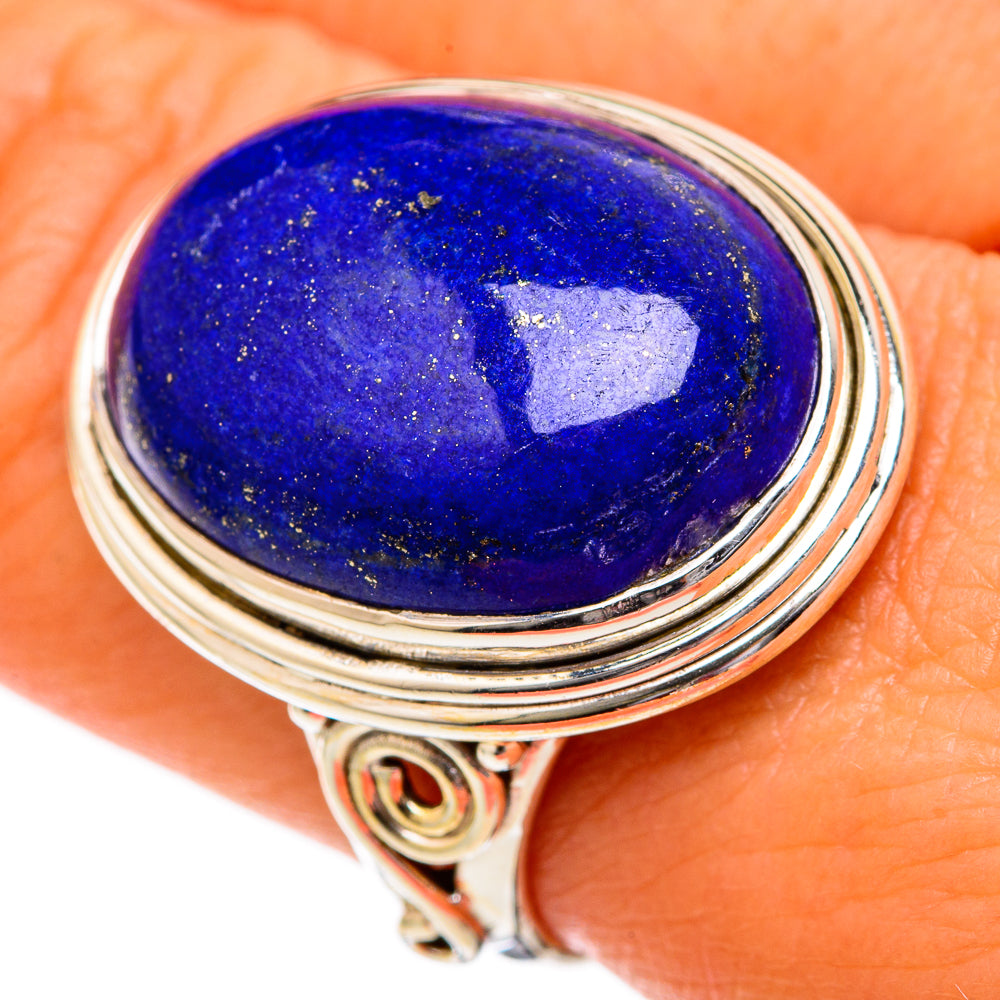 Lapis Lazuli Rings handcrafted by Ana Silver Co - RING102699