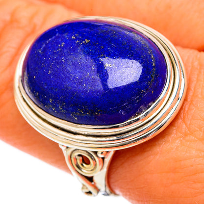 Lapis Lazuli Rings handcrafted by Ana Silver Co - RING102699
