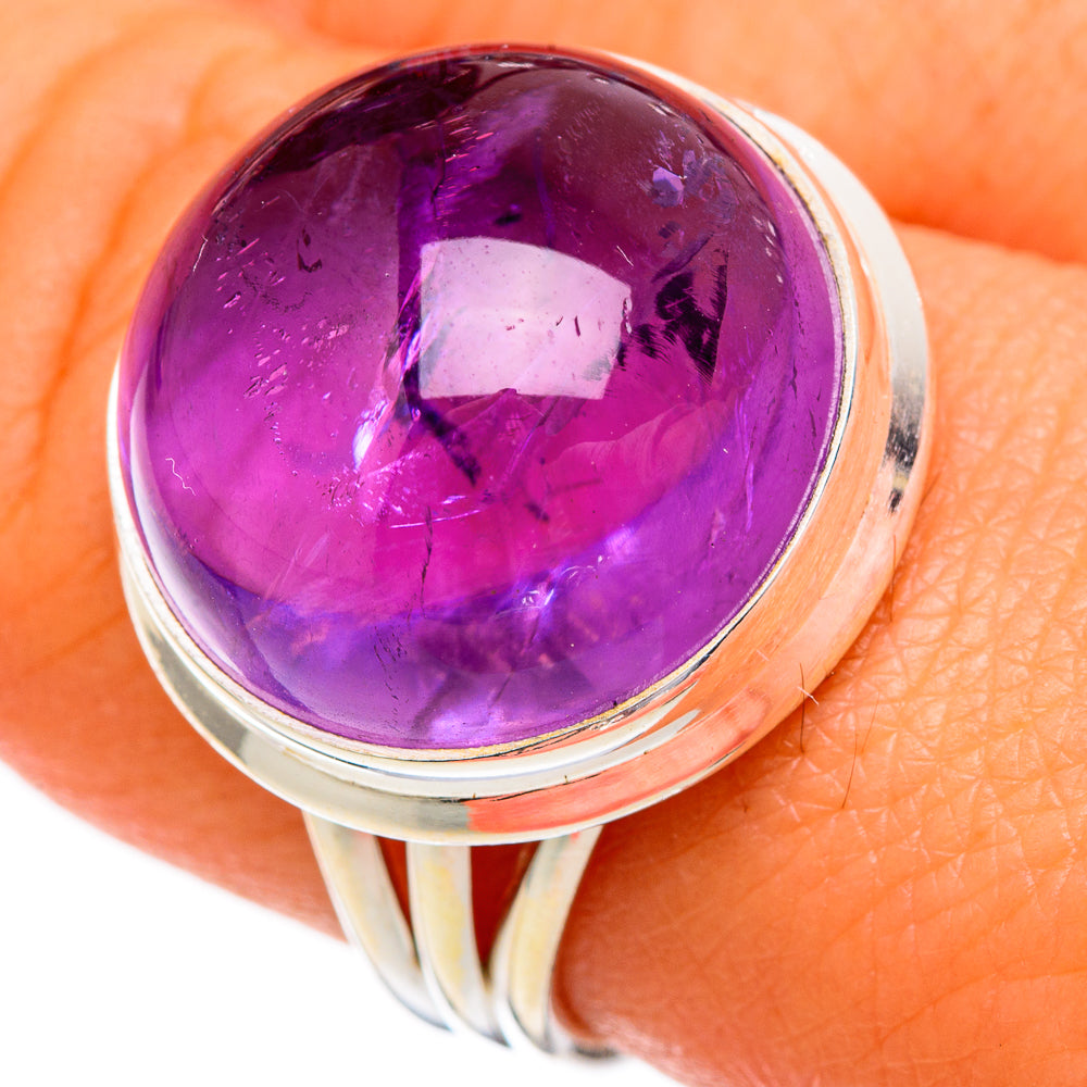 Amethyst Rings handcrafted by Ana Silver Co - RING102700