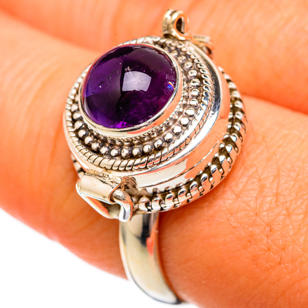 Amethyst Rings handcrafted by Ana Silver Co - RING102701