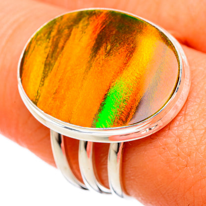 Aura Opal Rings handcrafted by Ana Silver Co - RING102708
