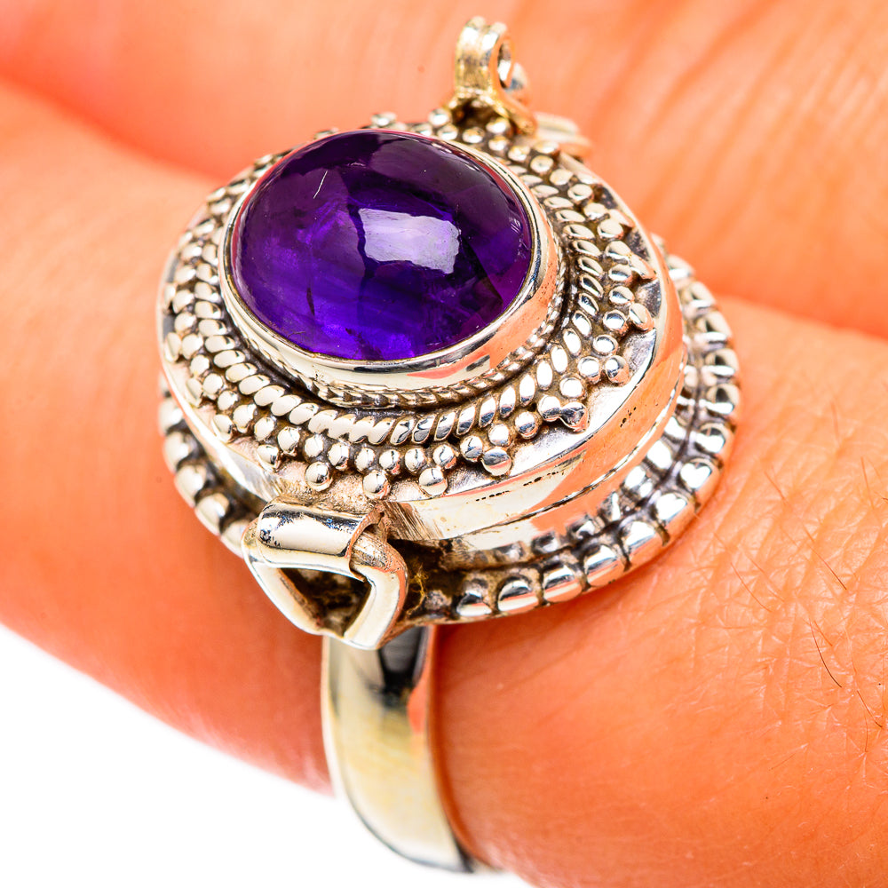 Amethyst Rings handcrafted by Ana Silver Co - RING102713