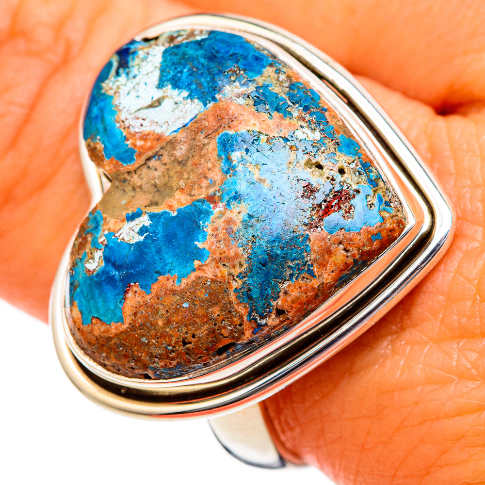 Shattuckite Rings handcrafted by Ana Silver Co - RING102724