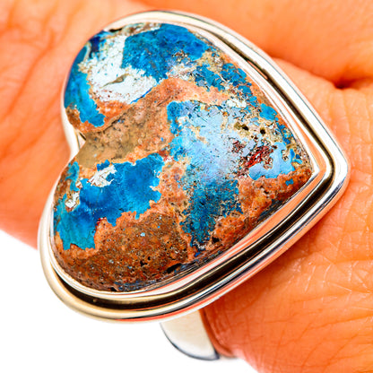 Shattuckite Rings handcrafted by Ana Silver Co - RING102724