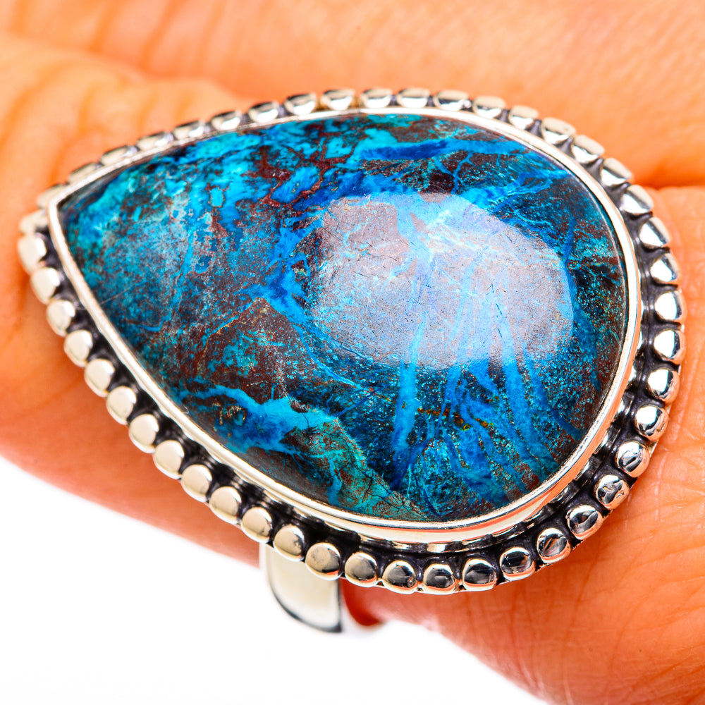 Shattuckite Rings handcrafted by Ana Silver Co - RING102730