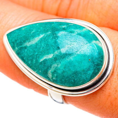 Amazonite Rings handcrafted by Ana Silver Co - RING102732