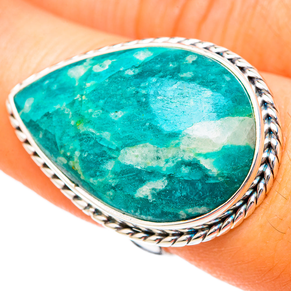 Amazonite Rings handcrafted by Ana Silver Co - RING102735
